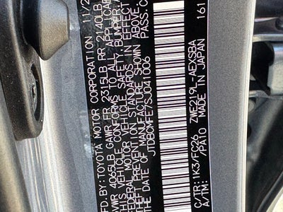 2025 Toyota Corolla Hybrid SE