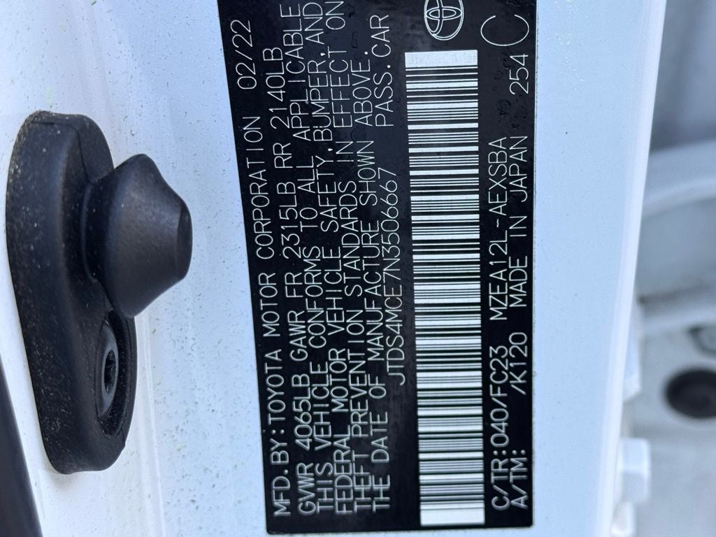 2022 Toyota Corolla SE