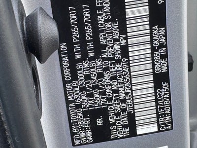 2019 Toyota 4Runner TRD Off-Road Premium