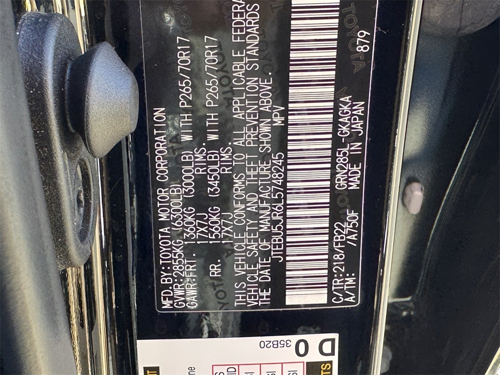 2020 Toyota 4Runner SR5