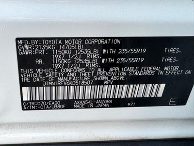 2019 Toyota RAV4 Limited