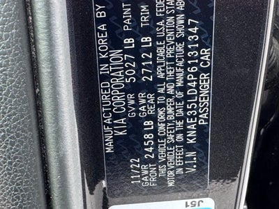 2023 Kia Stinger GT-Line