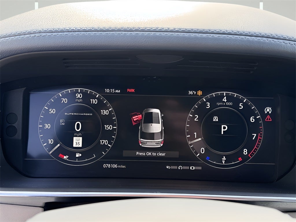 2018 Land Rover Range Rover 5.0L V8 Supercharged