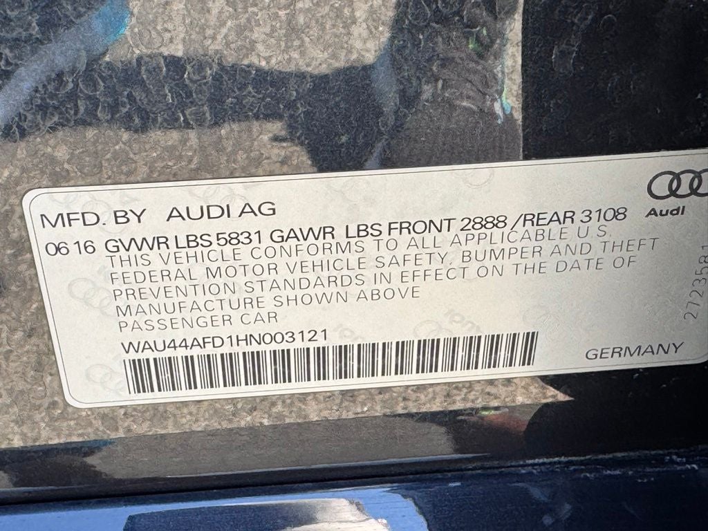 2017 Audi A8 L 3.0T quattro